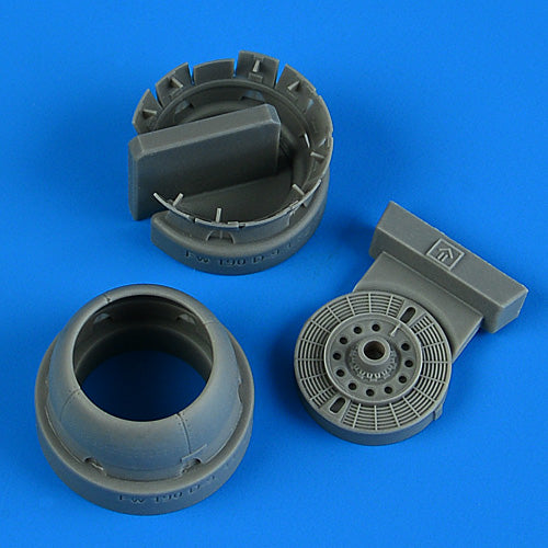 Quickboost (by Aires) 72692 1:72 Focke-Wulf Fw-190D-9 Cowling & Cooling Flaps (Opened)