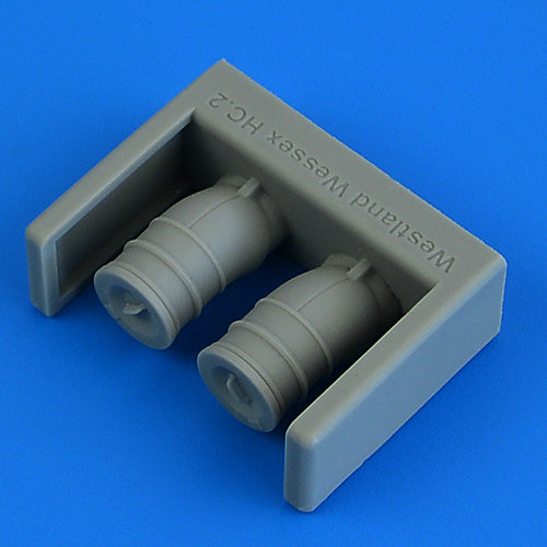 Quickboost (by Aires) 72743 1:72 Westland Wessex HC.2 Exhaust with F.O.D. Covers