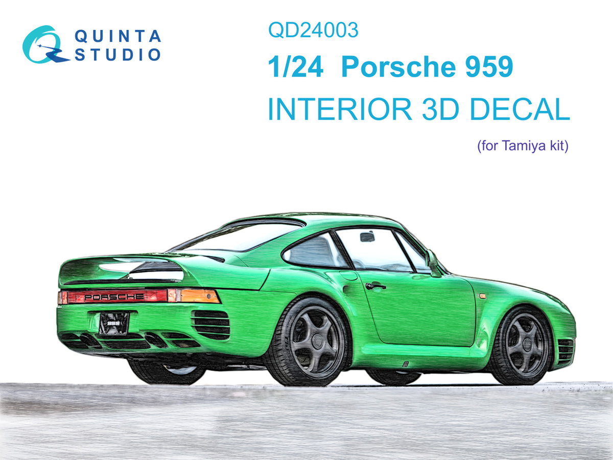Quinta Studio QD24003 1:24 Porsche 959
