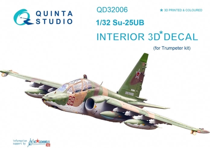 Quinta Studio QD32006 1:32 Sukhoi Su-25UB