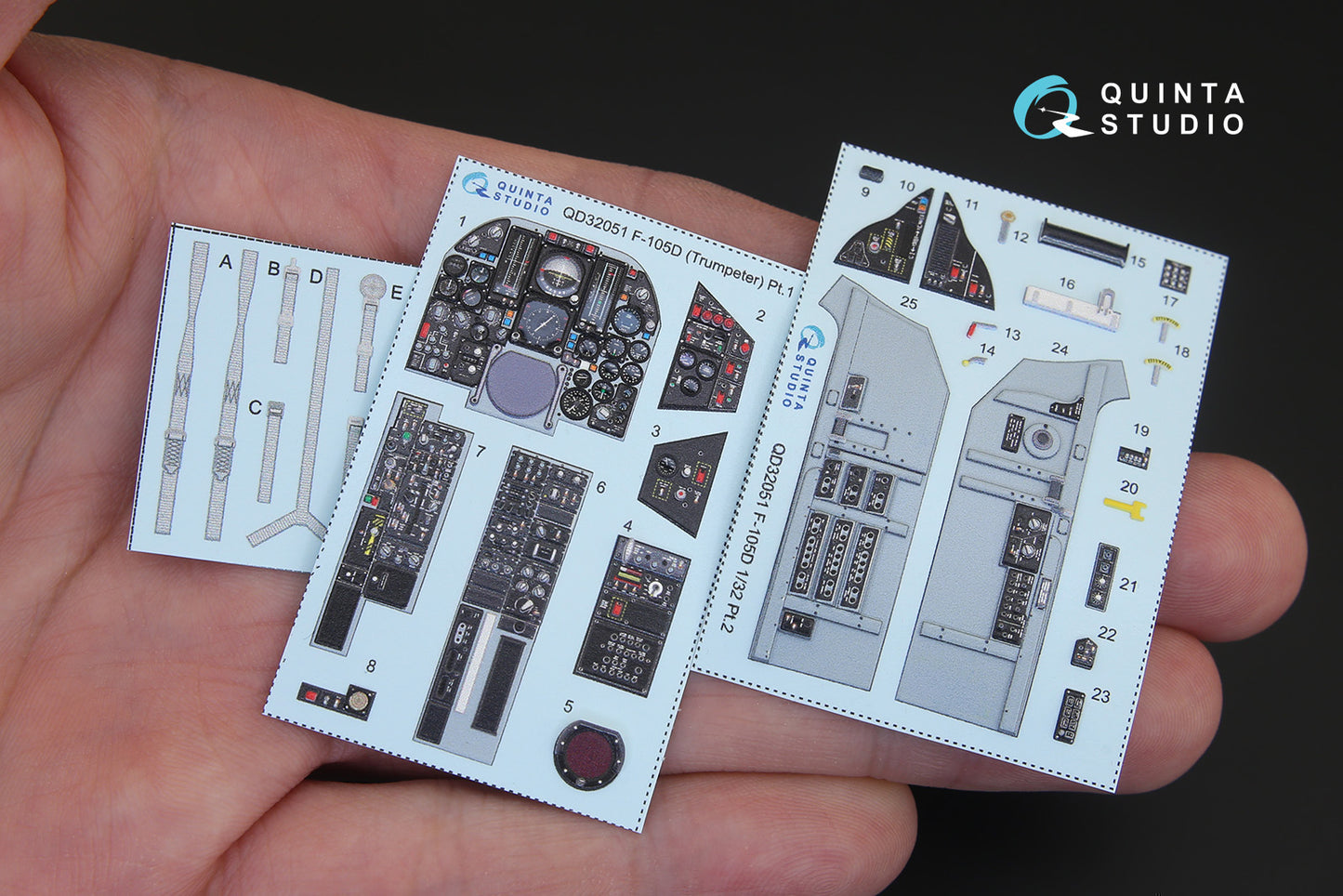 Quinta Studio QD32051 1:32 Republic F-105D Thunderchief