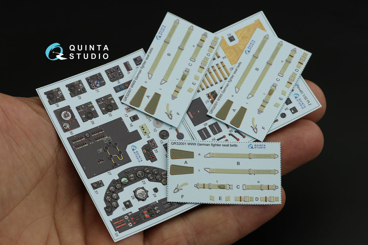 Quinta Studio QD32084 1:32 Junkers Ju-88A-1 (3D-Printed) & coloured Interior