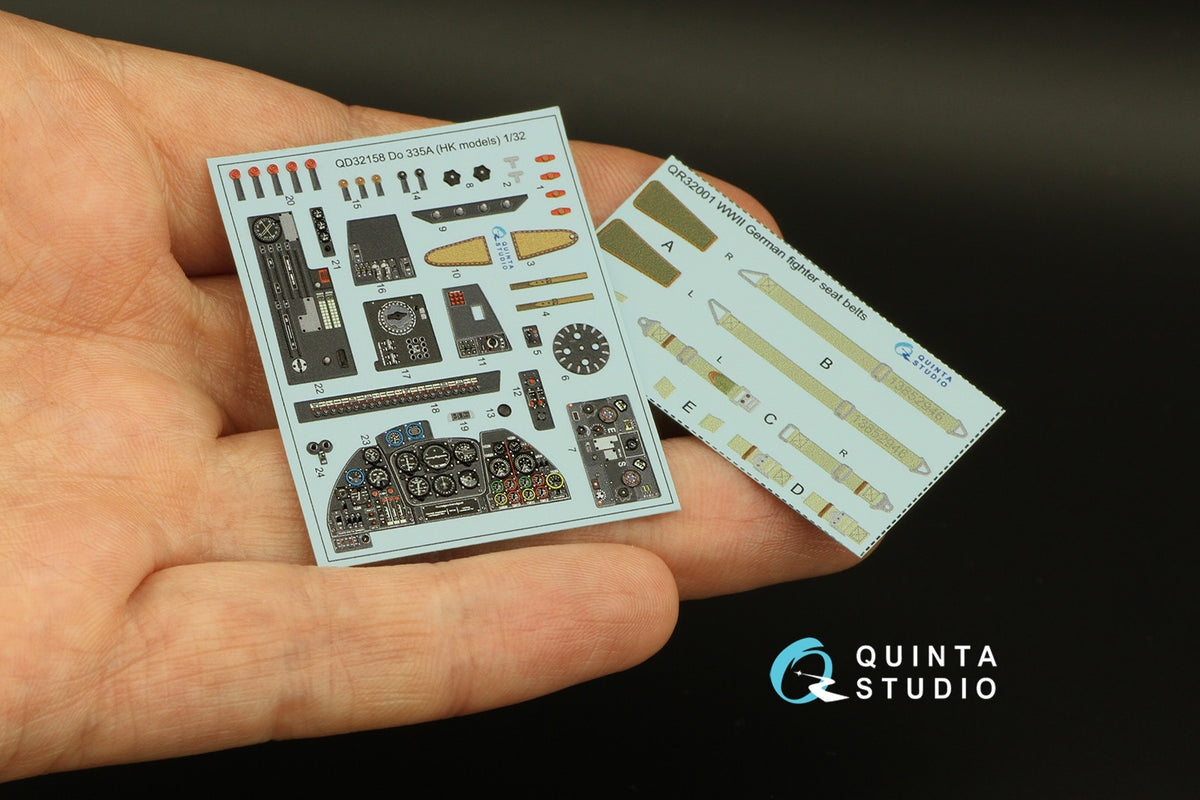 Quinta Studio QD32158 1:32 Dornier Do-335A (3D-Printed) & coloured Interior