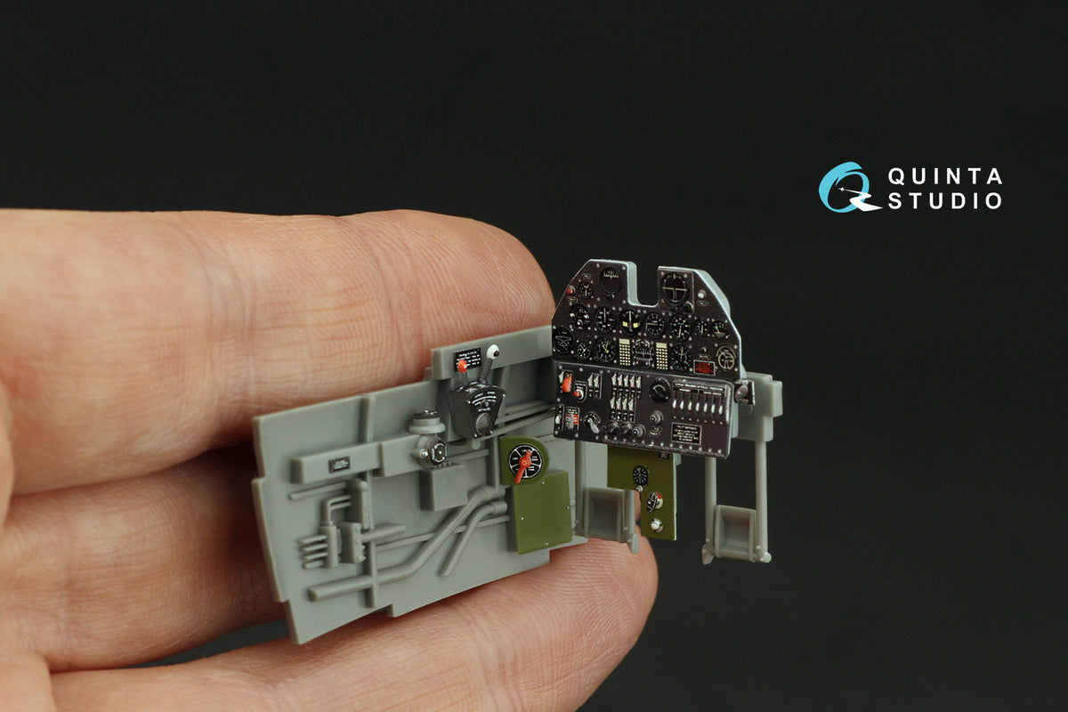 Quinta Studio QD32223 1:32 Curtiss P-40M (3D-Printed) & coloured Interior