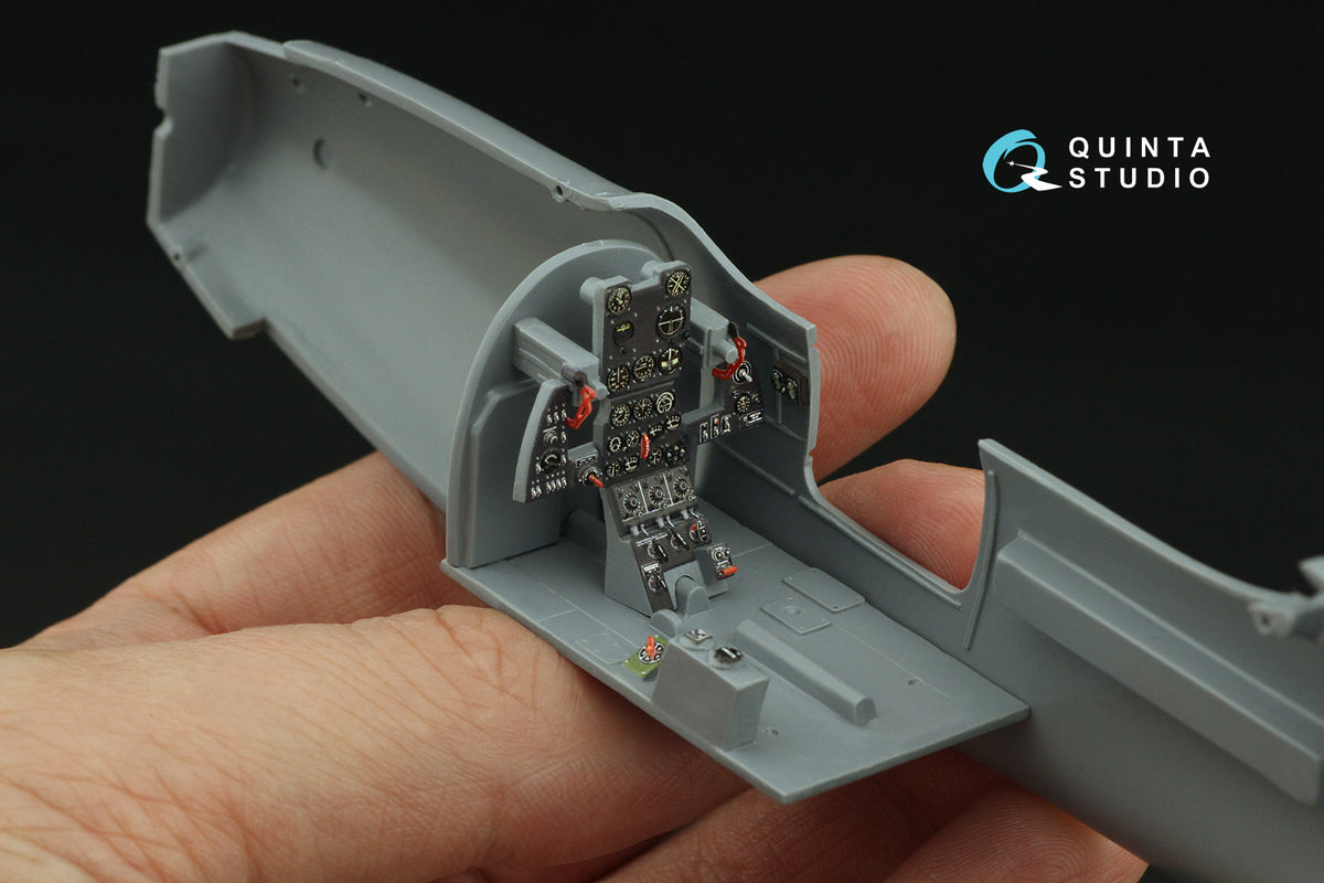 Quinta Studio QD32225 1:32 Bell P-39Q/N Airacobra (3D-Printed) & coloured Interior