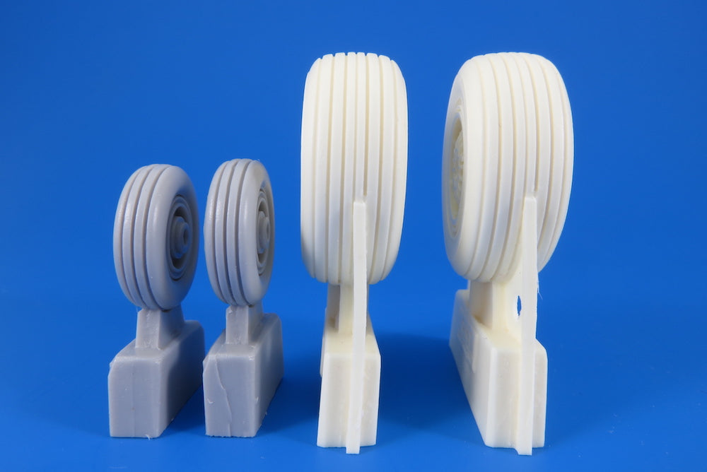 Q-M-T R32003 1:32 Early Wheels (not weighted) for F-4E/F-4F/F-4G/RF-4C/RF-4E Phantom
