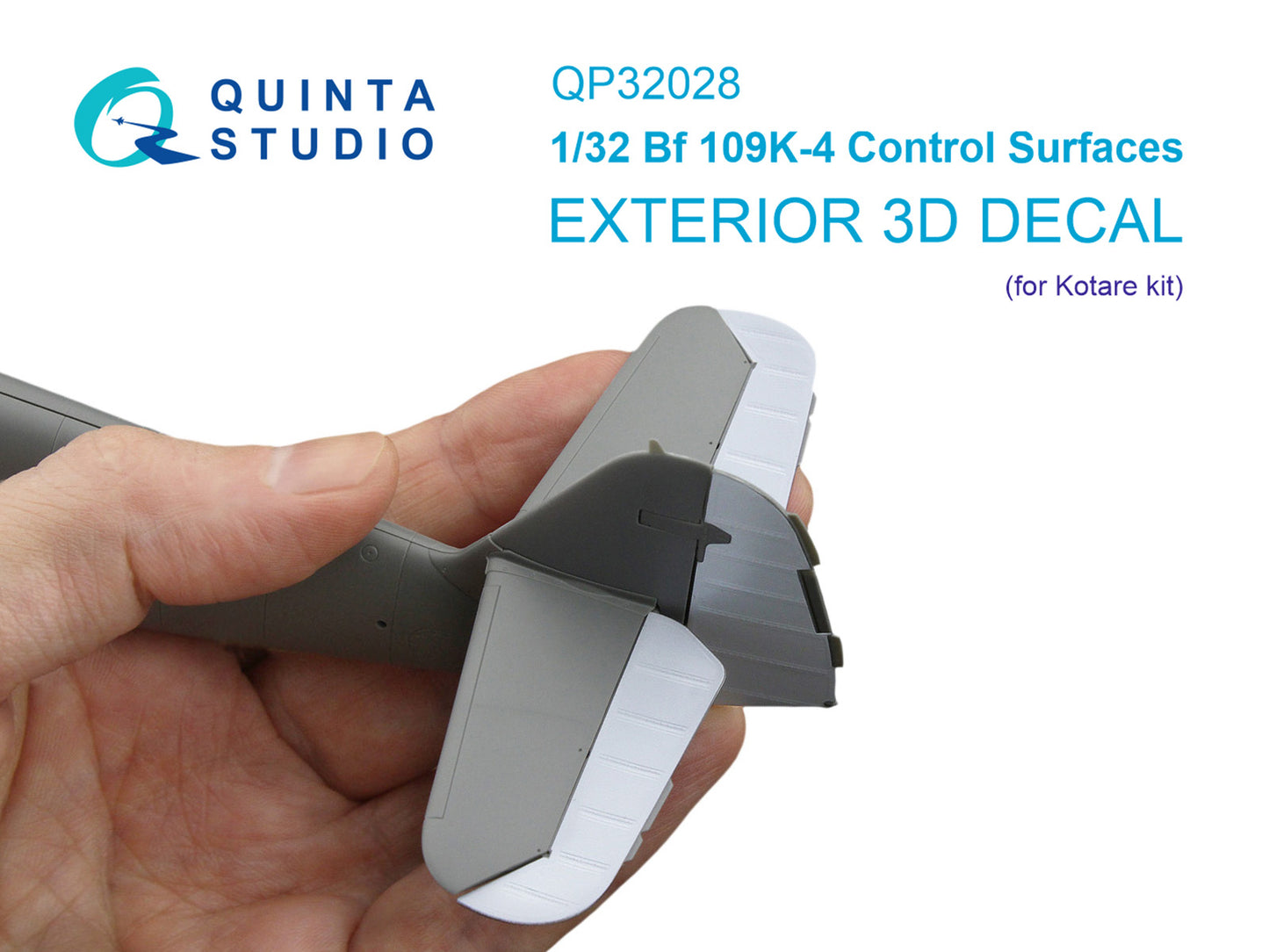 Quinta Studio QP32028 1:32 Control surfaces for Messerschmitt Bf-109K-4