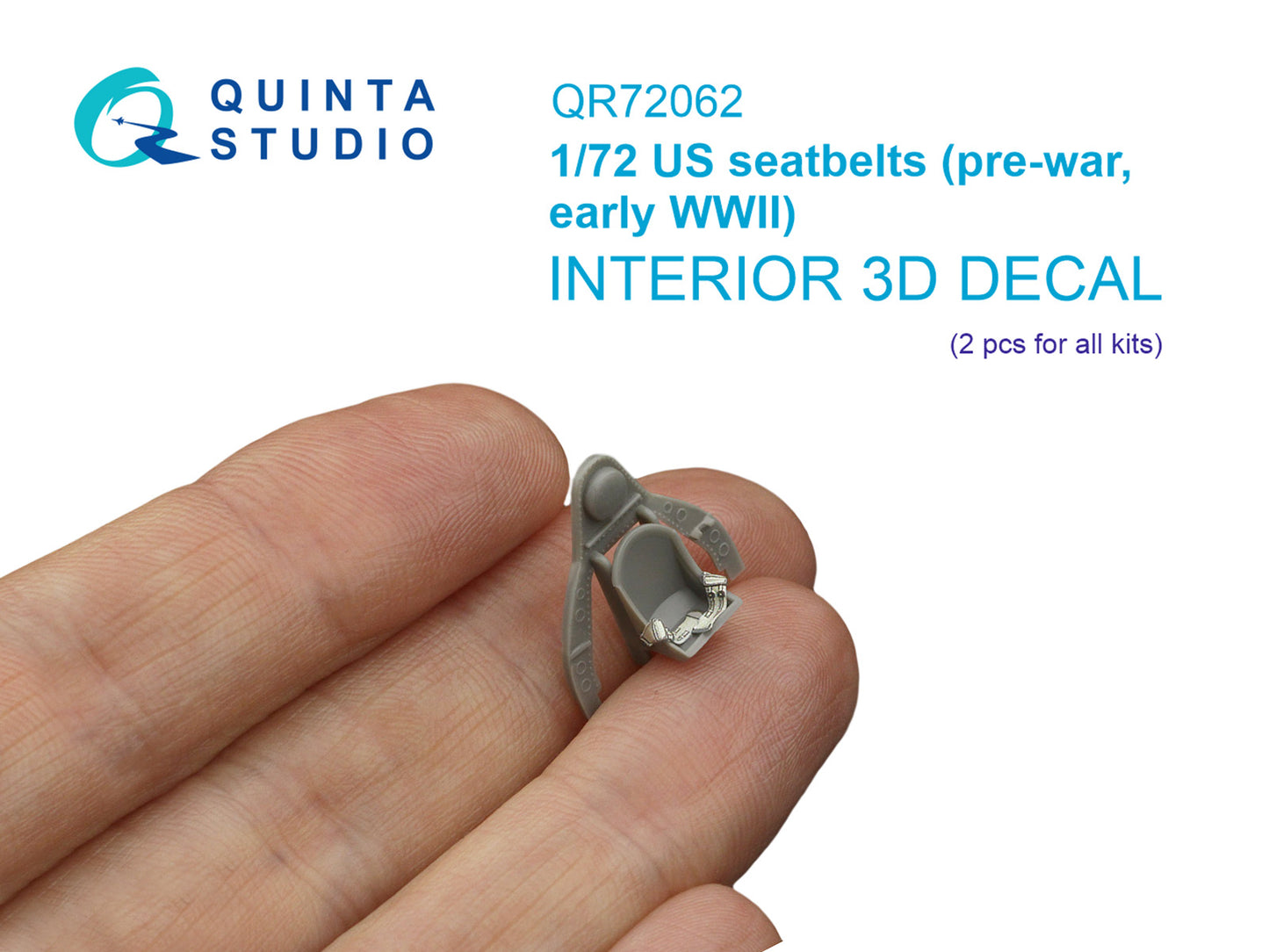 Quinta Studio QR72062 1:72 US Seatbelts, Pre-war - early WWII
