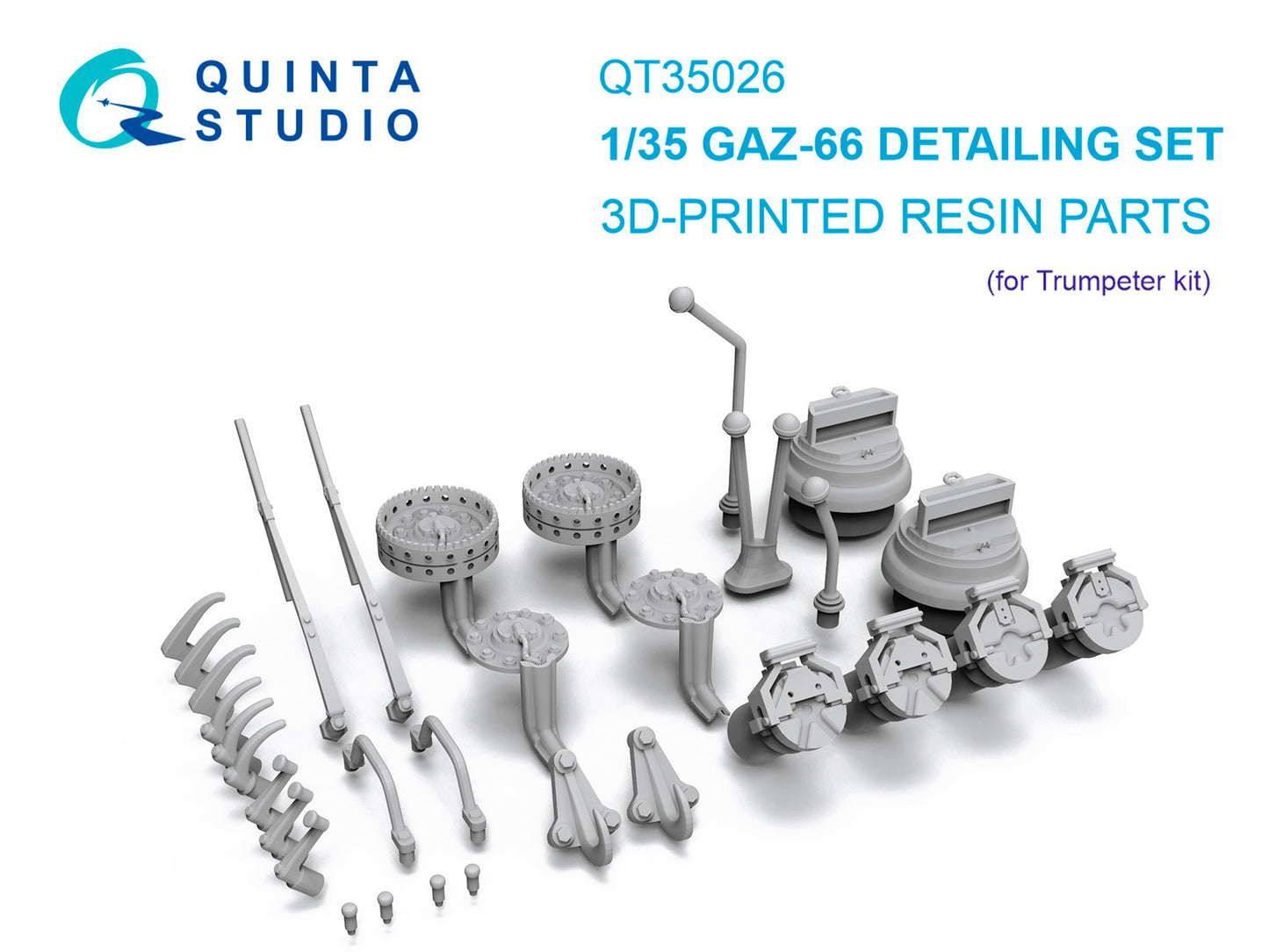 Quinta Studio QT35026 1:35 Gaz-66 Detailing set