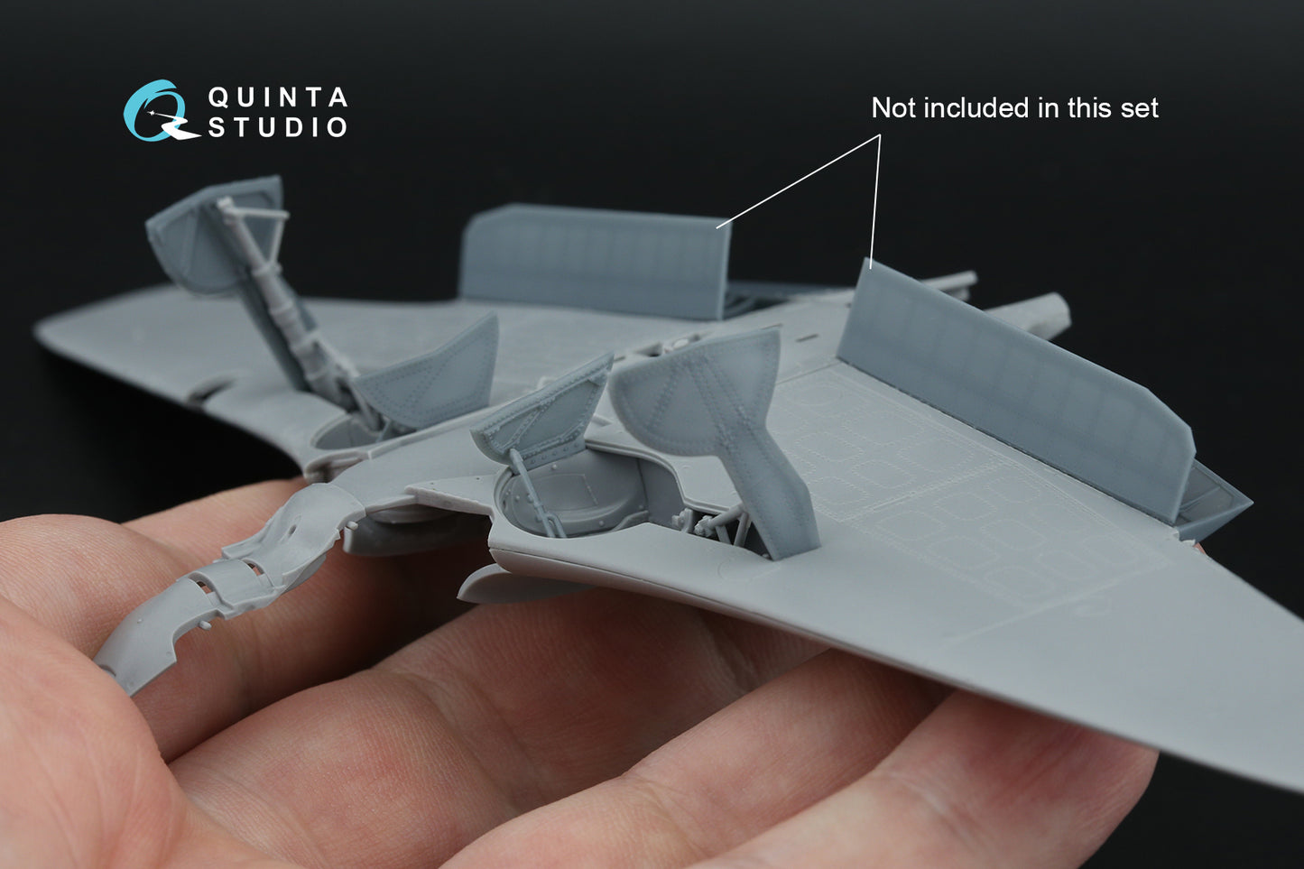 Quinta Studio QT48146 1:48 Yakovlev Yak-7B Undercarriage covers