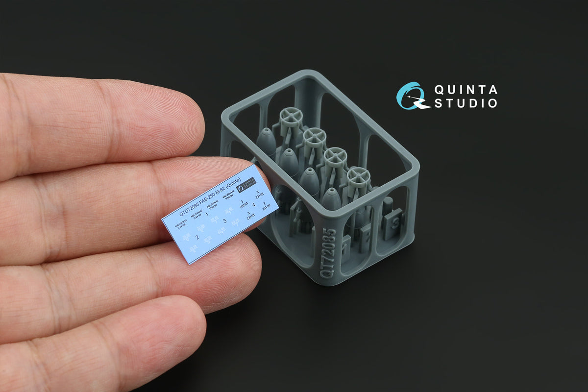 Quinta Studio QT72085 1:72 FAB-250 M-62 Bombs
