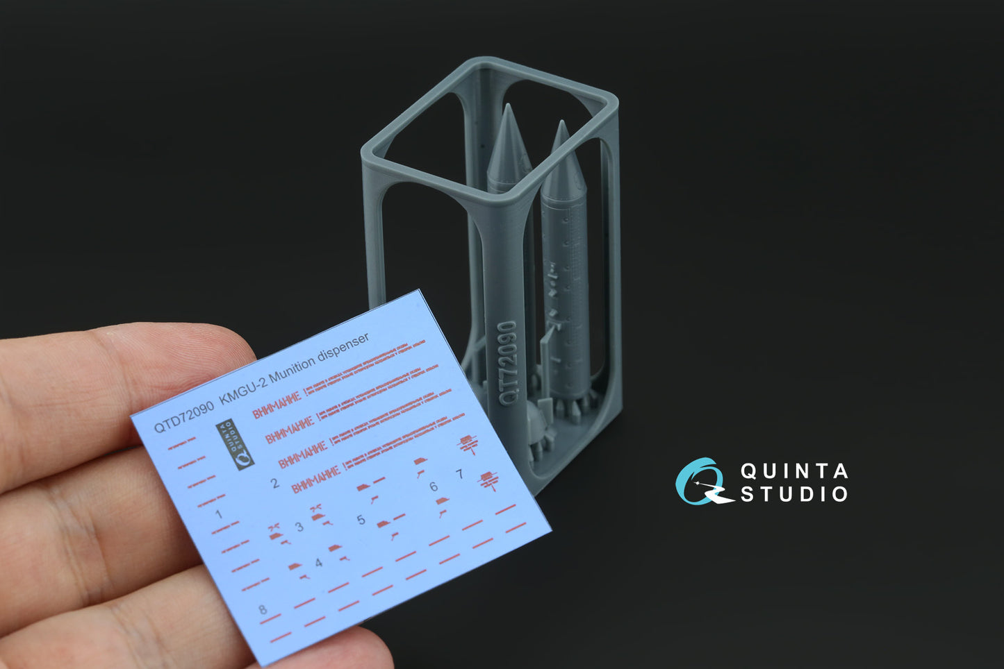 Quinta Studio QT72090 1:72 KMGU-2 Dispensers