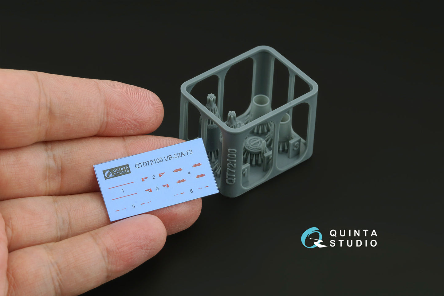 Quinta Studio QT72100 1:72 UB-32A-73 Rocket Pods