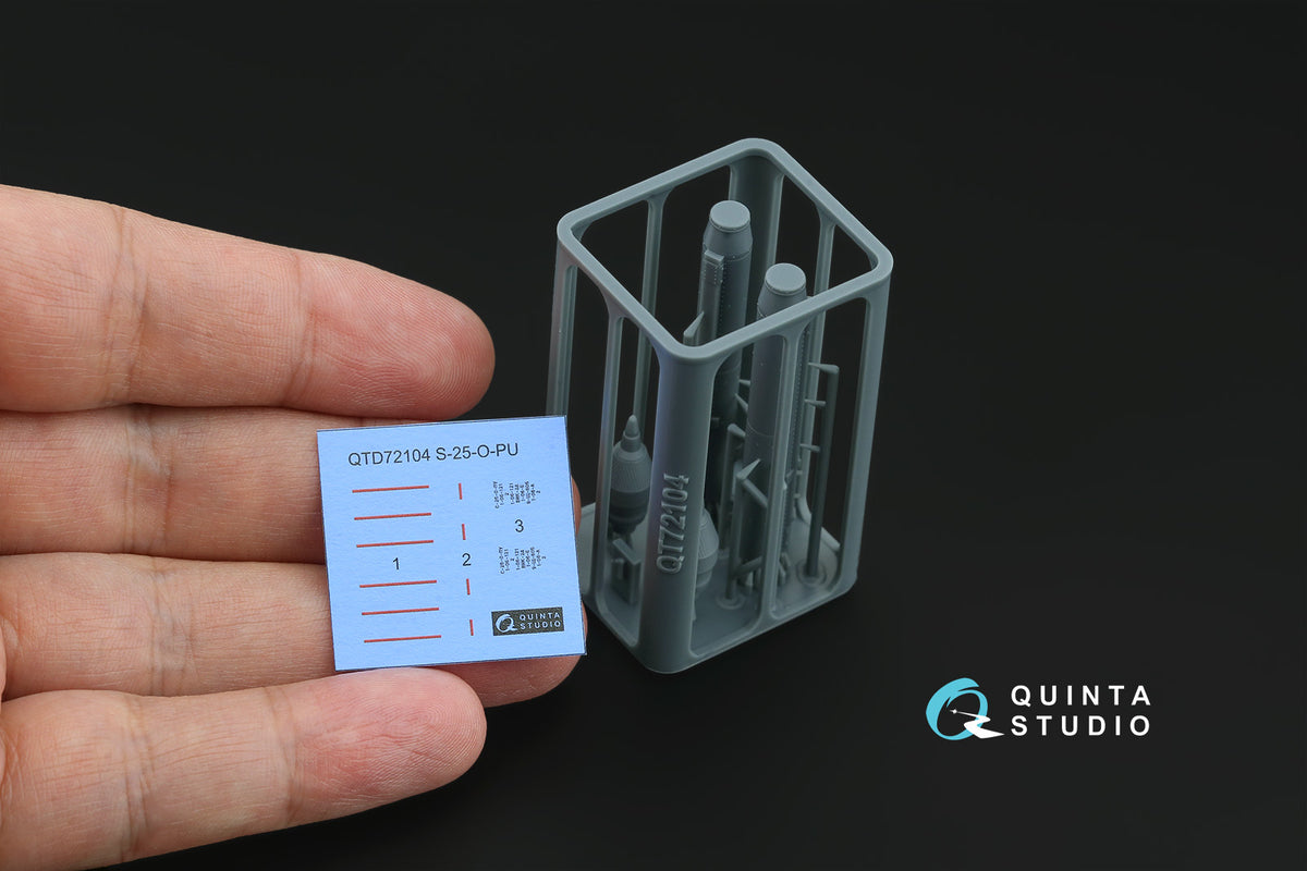 Quinta Studio QT72104 1:72 S-25-O-PU Unguided rockets