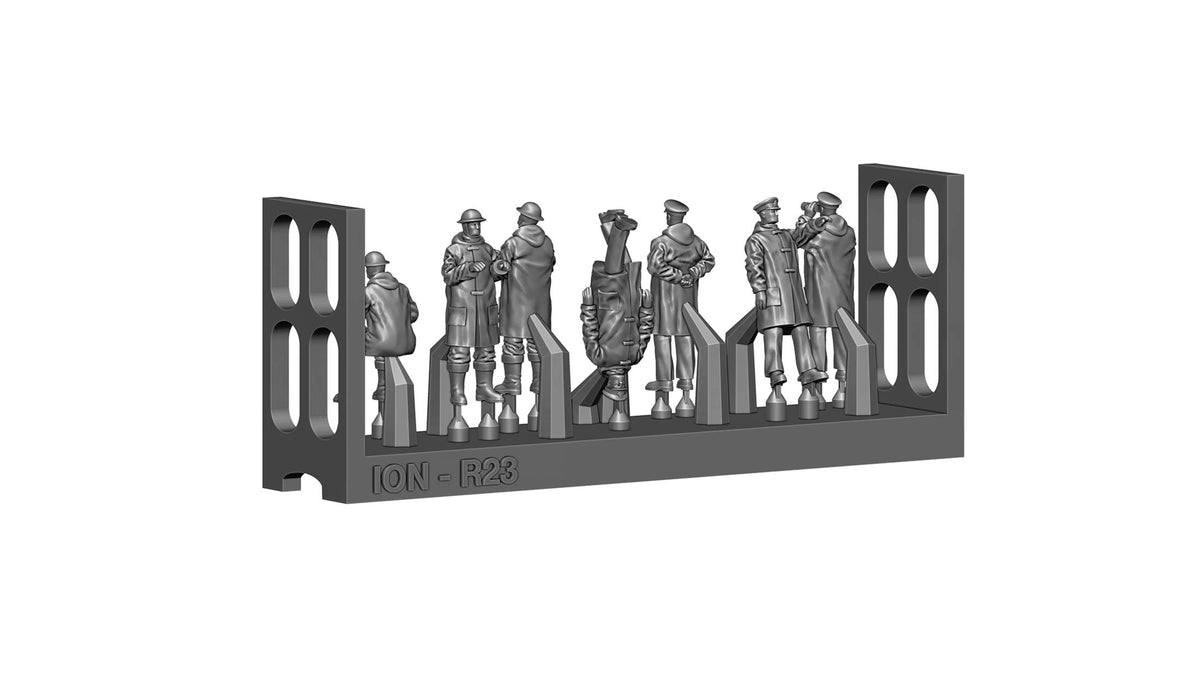 ION Model R144-002 1:144 Royal Navy - Rough weather Part I