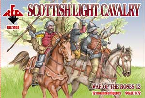Red Box RB 72108 1:72 Scottish Light Cavalry War of the Roses