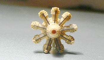 Radial Engines & Wheels 72002 1:72 Bristol Pegasus Radial Engine