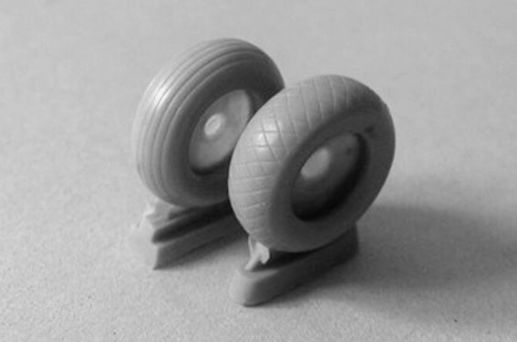 Radial Engines & Wheels 72005 1:72 Boeing B-17 Flying Fortress Radial Tread Pattern