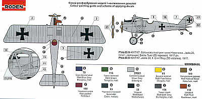 Roden 003 1:72 Pfalz D.III