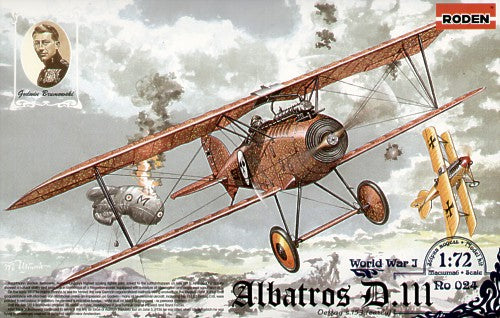 Roden 024 1:72 Albatros D.III Oeffag s.153 (early)
