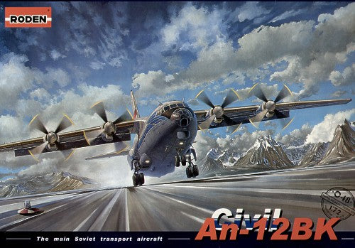 Roden 048 1:72 Antonov An-12BK Civil Version