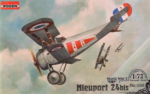 Roden 059 1:72 Nieuport N.24bis