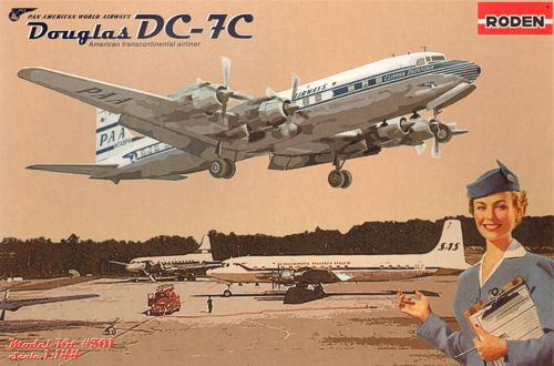 Roden 301 1:144 Douglas DC-7C Pan American World Airways (PAA)