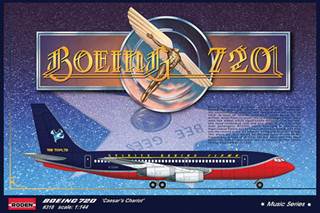 Roden 318 1:144 Boeing 720 Bee Gees 1979 USA Tour 'Caesars Chariot'