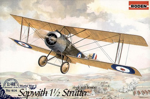 Roden 404 1:48 Sopwith 1½ Strutter Single Seat Bomber