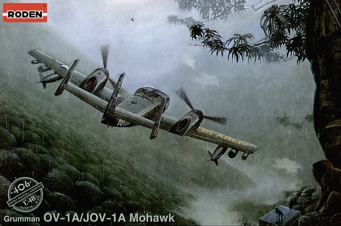 Roden 406 1:48 Grumman OV-1A / JOV-1A Mohawk