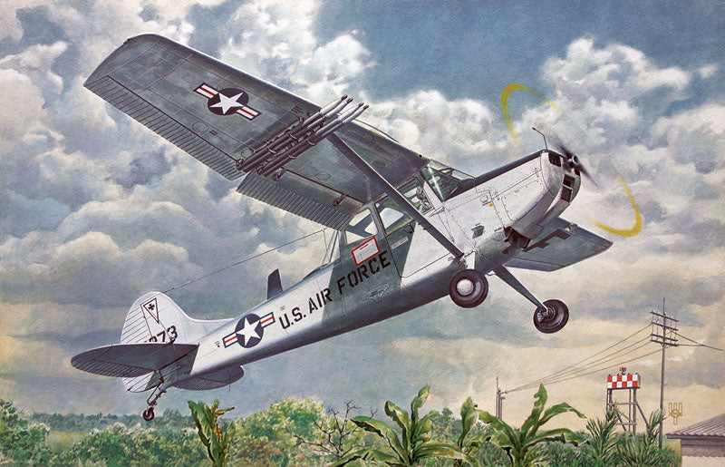 Roden 409 1:48 Cessna L-19/O-1 Bird Dog