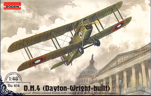 Roden 414 1:48 Airco DH.4 (USA) (Dayton-Wright Built)