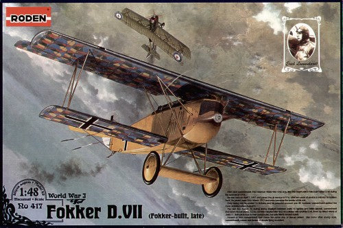 Roden 417 1:48 Fokker D.VII Late Version