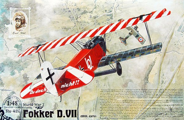 Roden 420 1:48 Fokker D.VII (OAW Built Early)