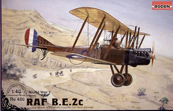 Roden 426 1:48 Royal Aircraft Factory Be.2C