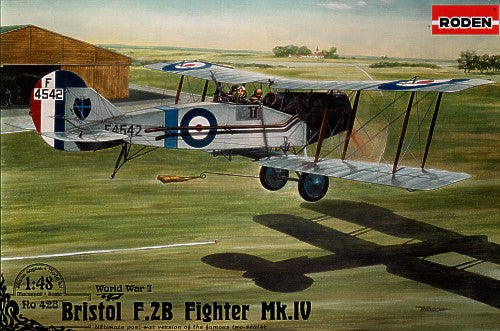 Roden 428 1:48 Bristol F.2B Fighter Mk.IV Post-War Version