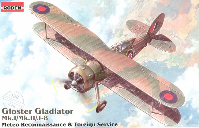 Roden 438 1:48 Gloster Gladiator Mk.II Meteorological Version