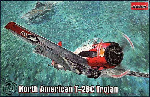 Roden 451 1:48 North-American T-28C Trojan