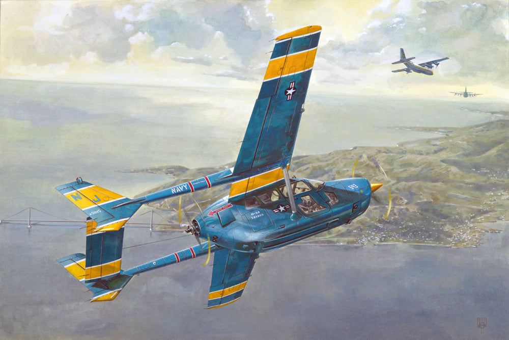 Roden 632 1:32 Cessna O-2A Skymaster U.S. Navy Service