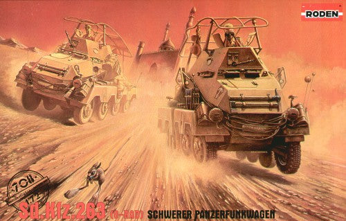 Roden 708 1:72 German Sd.Kfz.263 Schwerer Panzerfunkenwagen
