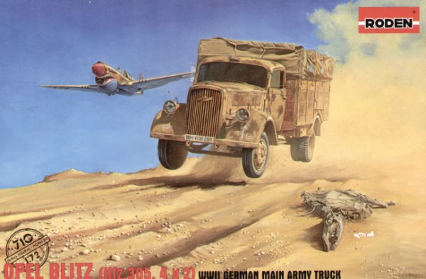 Roden 710 1:72 Opel Blitz 3t Truck