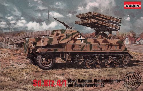 Roden 714 1:72 Sd.Kfz.4/1 (8cm) Raketen-Vielfachwerfer auf Panzerwerfer 42