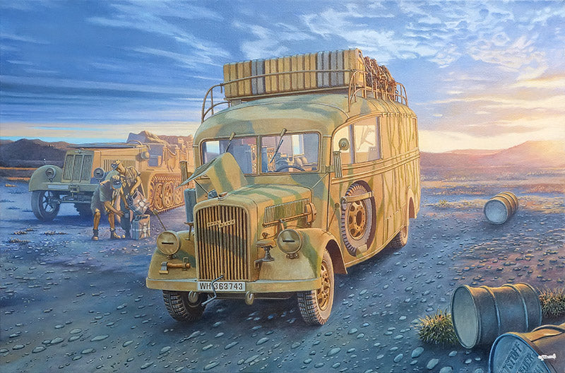 Roden 810 1:35 Opel Blitz Omnibus W39 Stabswagen