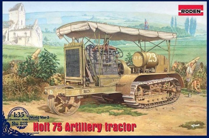 Roden 812 1:35 Holt 75 Artillery Tractor