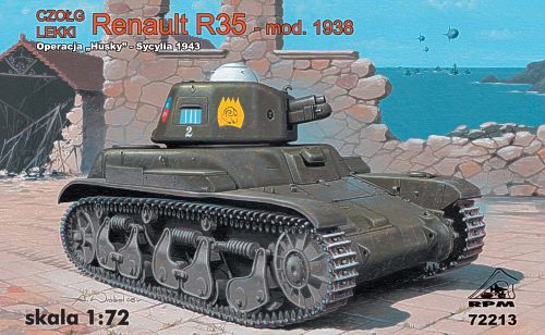 RPM 72213 1:72 Renault R35 Late Version (Sicily - 1943)