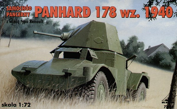RPM 72304 1:72 Armoured Car AMD Panhard wz 1940 with Renault Turret