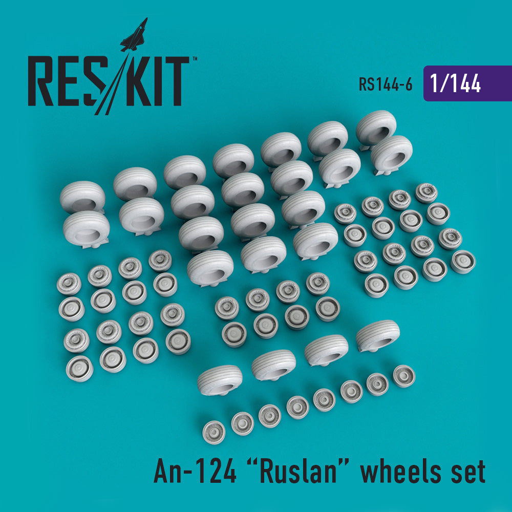 ResKit RS144-0006 1:144 Antonov An-124 Ruslan Wheels Set