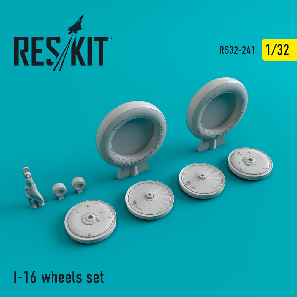 ResKit RS32-0241 1:32 Polikarpov I-16 Wheels Set
