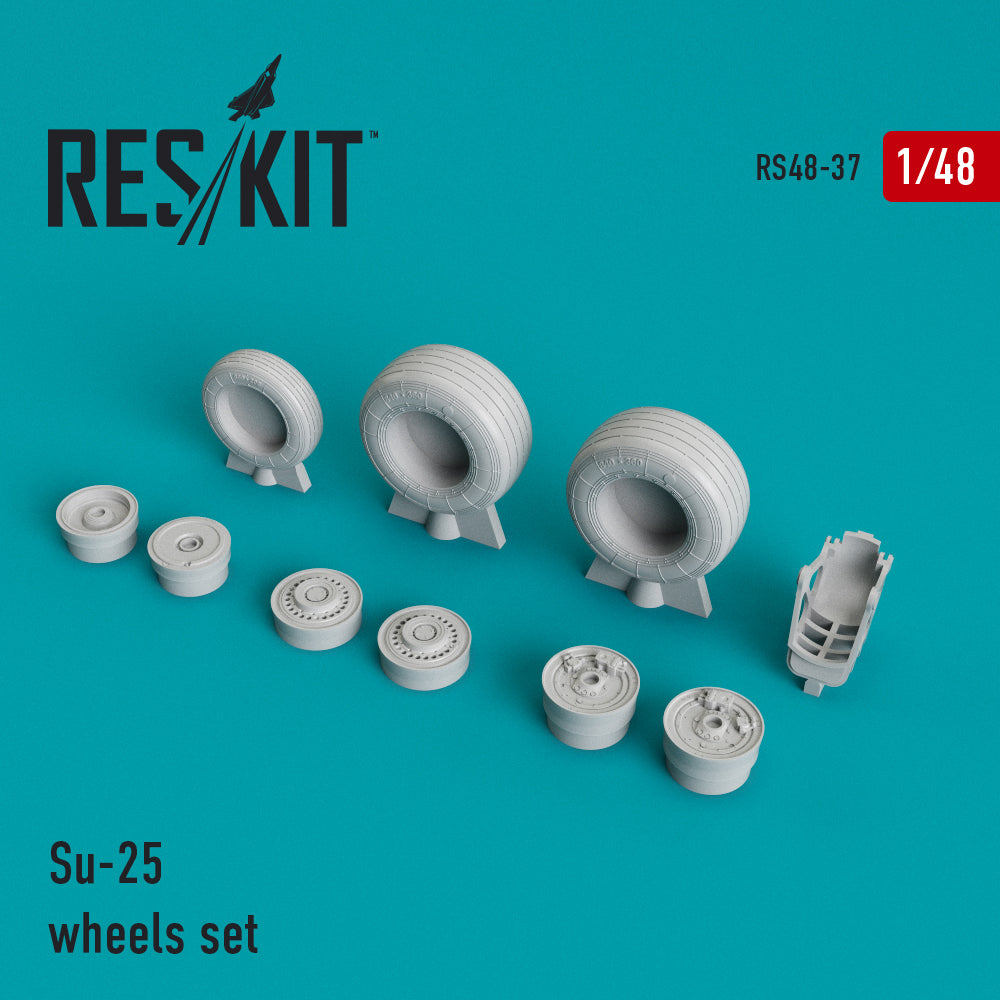 ResKit RS48-0037 1:48 Sukhoi Su-25 wheels set