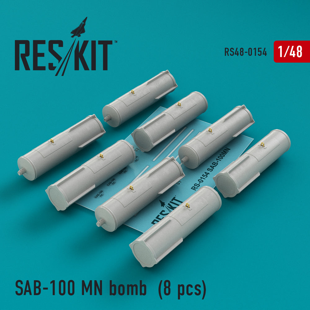 ResKit RS48-0154 1:48 SAB-100 MN bomb (8 pcs)